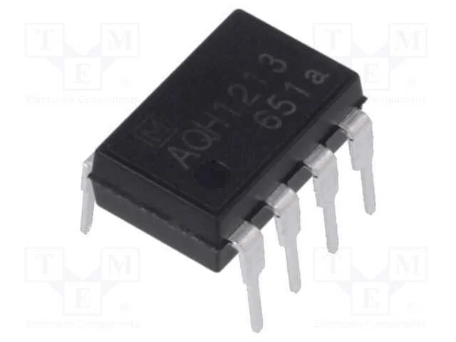 Relé: Semicondutores, Ucoma: 6vdc, Icoma: 50ma, 600ma, Max.600vac