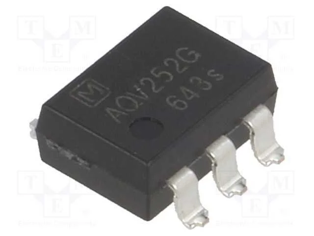 Relé: Semicondutores, Icoma Máx: 3ma, 2500ma, Max.60vac, Max.60vdc