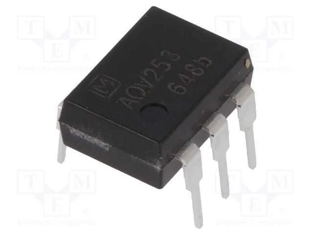 Relé: Semicondutores, Icoma Máx: 3ma, 200ma, Max.250vac, 5,5o, Dip6