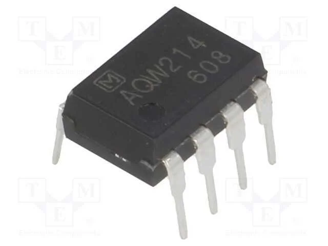Relé: Semicondutores, Icoma Máx: 3ma, 100ma, Max.400vac, 30o, Dip8