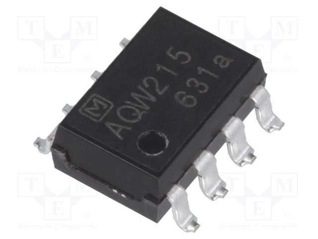 Relé: Semicondutores, Icoma Máx: 3ma, 300ma, Max.100vac, 2,3o, Dip8