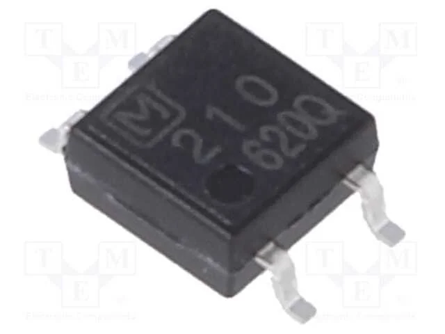 Relé: Semicondutores, Icoma Máx: 3ma, 120ma, Max.350vac, 17o, Sop4