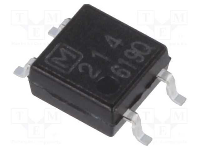 Relé: Semicondutores, Icoma Máx: 3ma, 100ma, Max.400vac, 25o, Sop4
