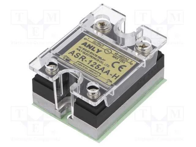 Relé: Semicondutores, Ucom: 80÷280vac, 125a, 48÷480vac, Série: Asr