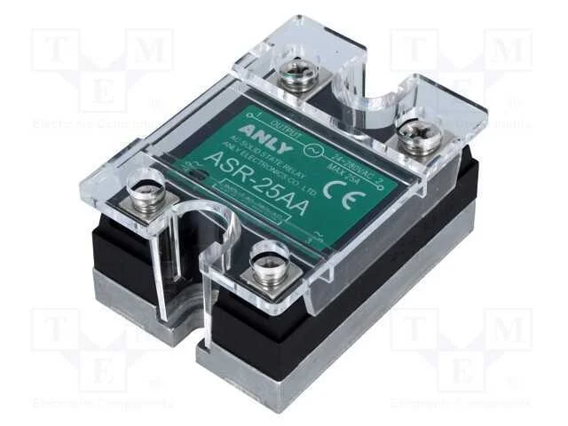 Relé: Semicondutores, Ucom: 80÷280vac, 25a, 24÷280vac, Série: Asr