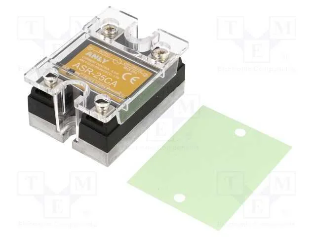 Relé: Semicondutores, Ucoma: 3,8÷10vdc, Icoma: 4÷20ma, 25a