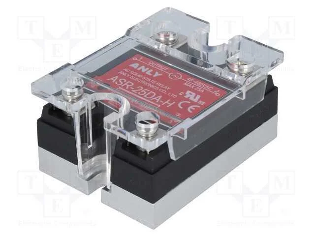 Relé: Semicondutores, Ucoma: 4÷32vdc, 25a, 48÷480vac, Série: Asr