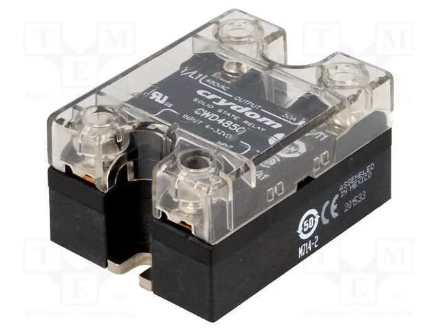 Relé: Semicondutores, Ucoma: 4÷32vdc, 50a, 48÷660vac, Roscado, Ip20