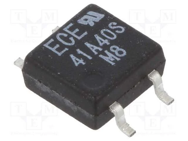 Relé: Semicondutores, Icoma Máx: 50ma, 100ma, Max.400vac, 30o, Sop4