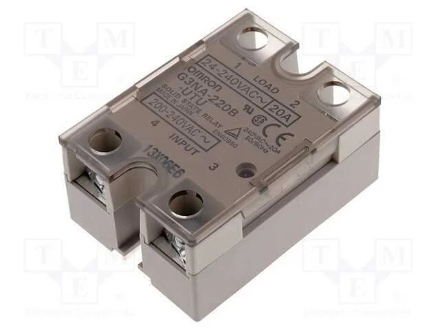 Relé: Semicondutores, Ucom: 100÷240vac, 20a, 24÷240vac, -30÷80c