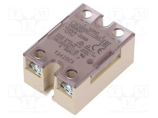 Relé: Semicondutores, Ucom: 100÷240vac, 25a, 24÷240vac, -30÷80c
