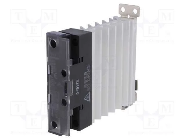 Relé: Semicondutores, Ucoma: 12÷24vdc, 25a, 24÷240vac, -30÷80c