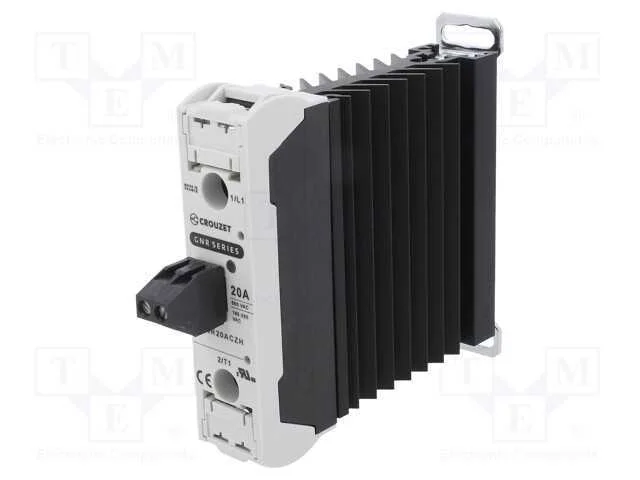 Relé: Semicondutores, Ucom: 180÷280vac, 20a, 48÷660vac, -40÷80c