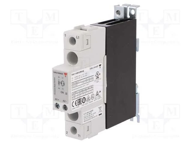 Relé: Semicondutores, Ucom: 20÷275vac, 25a, 42÷600vac, -40÷80c