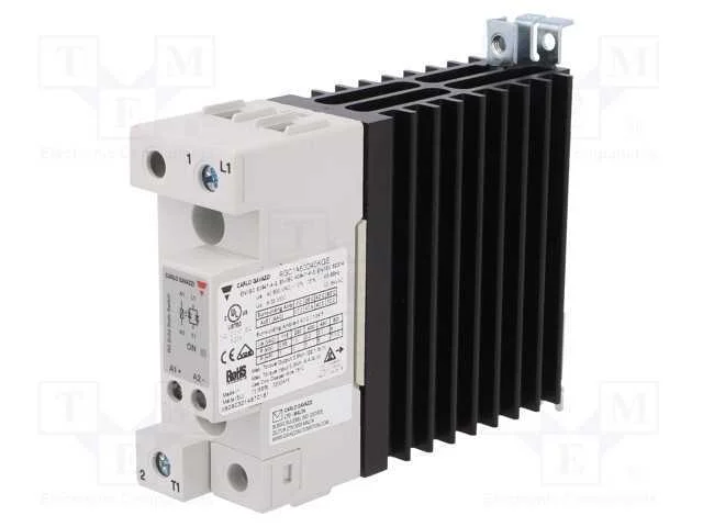 Relé: Semicondutores, Ucoma: 4÷32vdc, 40a, 42÷600vac, -40÷80c