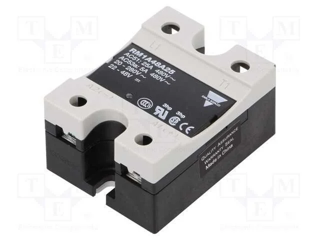 Relé: semicondutores, Ucoma: 22÷48VDC, Ucom: 20÷2.