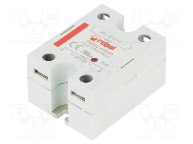 Relé: semicondutores, Ucoma: 4÷32VDC, 40A, 48÷660.