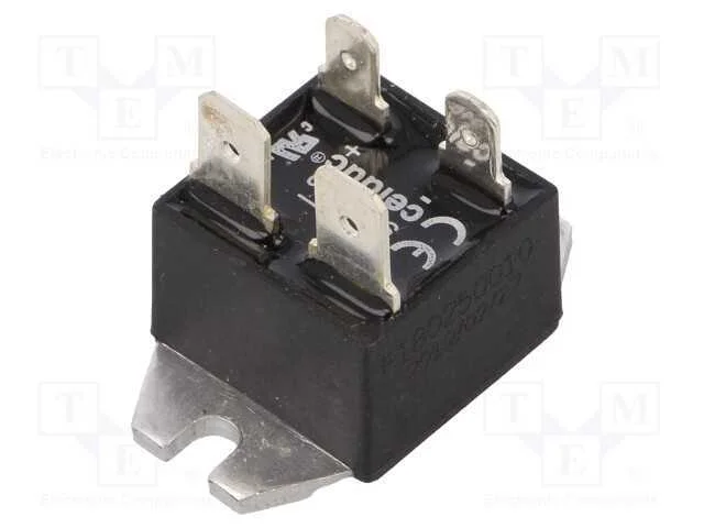 Relé: Semicondutores, Ucoma: 4÷30vdc, 25a, 12÷280vac, -40÷100c