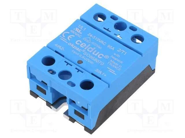 Rel&eacute;: semicondutores, Ucoma: 3,5&divide;32VDC, 95A, 24&divide;5.