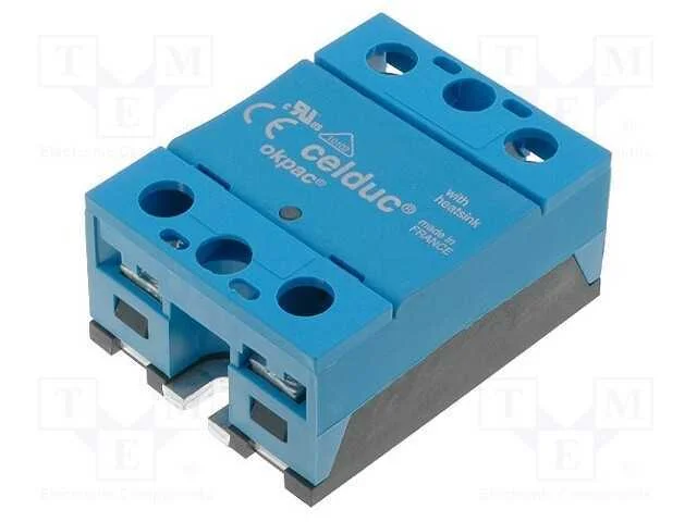 Relé: Semicondutores, Ucoma: 3,5÷32vdc, 40a, 5÷110vdc, -40÷100c