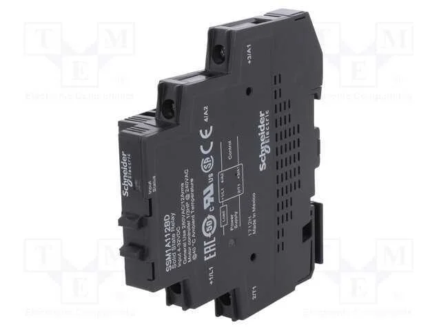 Relé: semicondutores, Ucoma: 4÷32VDC, 12A, 24÷280.