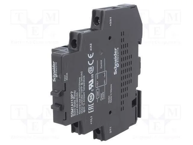 Relé: semicondutores, Ucom: 200÷265VAC, 12A, 24÷2.