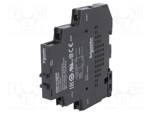Relé: Semicondutores, Ucoma: 4÷32vdc, 6a, 24÷280vac, 12mm, Ip20