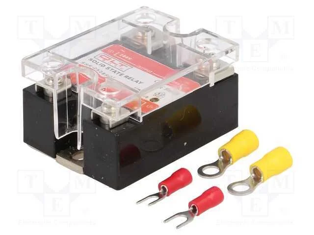 Relé: semicondutores, Ucoma: 4÷32VDC, 25A, 24÷280.
