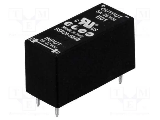 Rel&eacute;: semicondutores, SPST-NO, Ucoma: 10&divide;32VDC, 5.