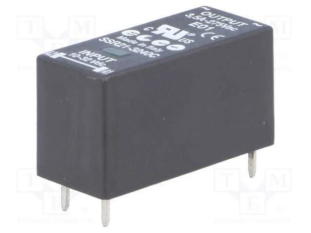 Relé: semicondutores, SPST-NO, Ucoma: 10÷32VDC, 3.