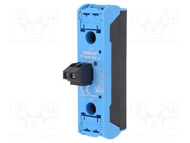 Rel&eacute;: semicondutores, Ucoma: 3,5&divide;32VDC, 75A, 24&divide;6.
