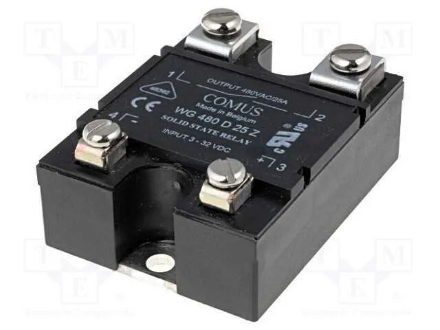 Relé: Semicondutores, Ucoma: 3÷32vdc, 90a, 24÷530vac, -20÷80c