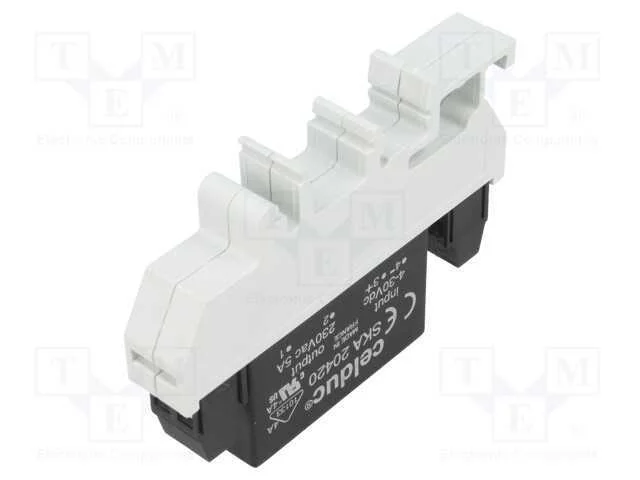 Relé: Semicondutores, Ucoma: 6÷30vdc, 3a, 12÷275vac, -40÷80c, Ip00