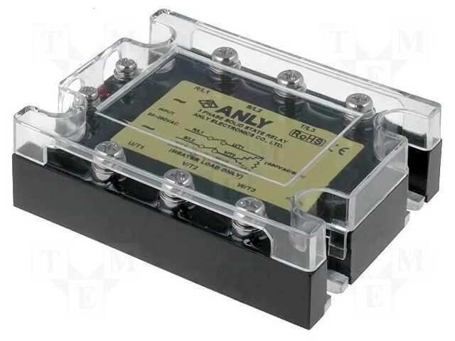 Relé: Semicondutores, 90a, Ucom: 48÷480vac, 3-Fás.