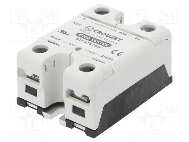 Rel&eacute;: Semicondutores, Ucoma: 4&divide;32vdc, 40a, 5&divide;60vdc, S&eacute;rie: Gnd, Ip20