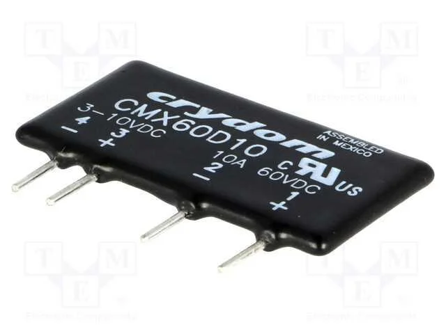 Relé: Semicondutores, Ucoma: 3÷10vdc, 10a, 0÷60vdc, Tht, Sip