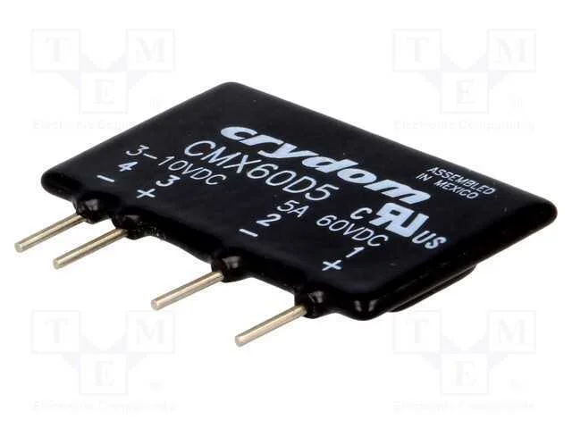 Rel&eacute;: Semicondutores, Ucoma: 3&divide;10vdc, 5a, 0&divide;60vdc, Tht, Sip