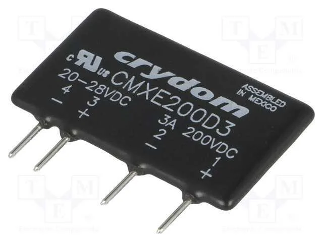 Relé: Semicondutores, Ucoma: 20÷28vdc, 3a, 0÷200vdc, Tht, Sip