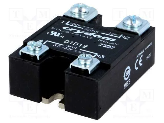 Rel&eacute;: semicondutores, Ucoma: 3,5&divide;32VDC, 12A, 1&divide;10.