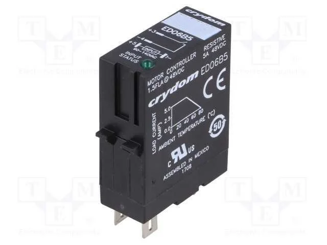 Relé: semicondutores, Ucoma: 48÷72VDC, 5A, 1÷48VD.
