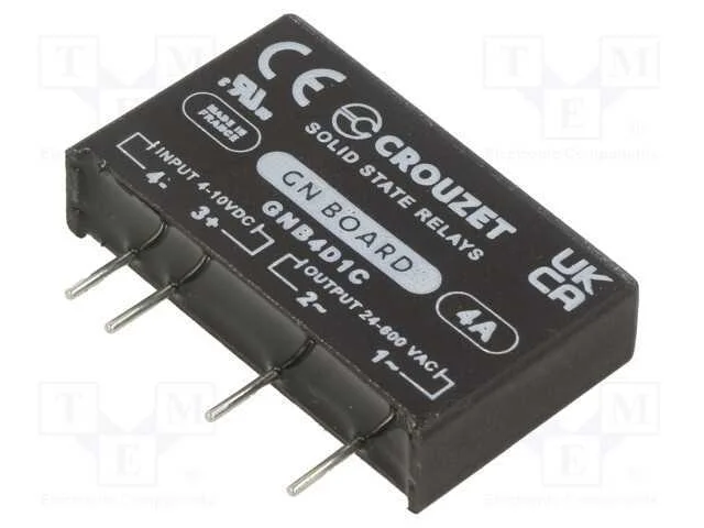 Relé: Semicondutores, Ucoma: 4÷10vdc, Versão: de Tensão Estável