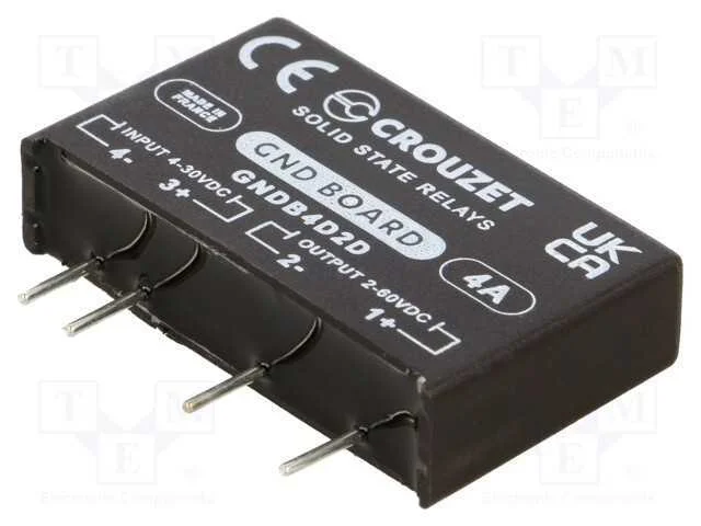 Relé: Semicondutores, Ucoma: 4÷30vdc, Versão: de Tensão Estável