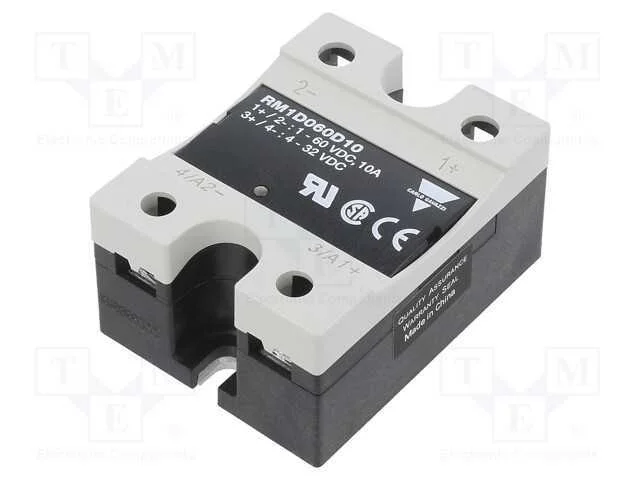 Rel&eacute;: semicondutores, Ucoma: 4&divide;32VDC, 10A, 1&divide;60VD.
