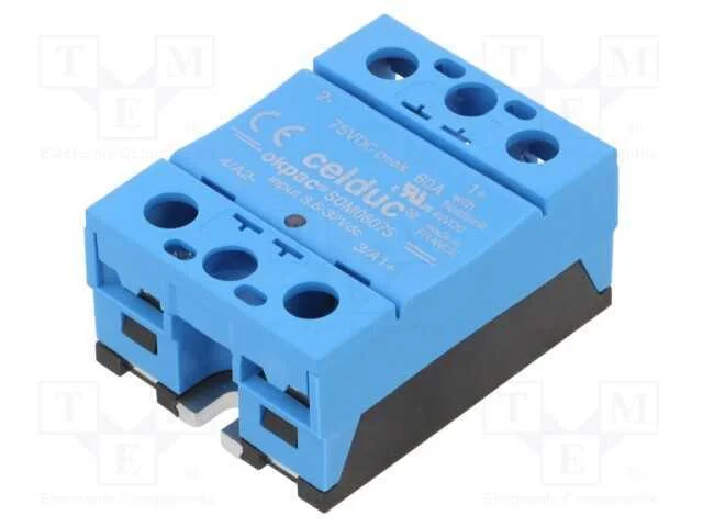 Relé: Semicondutores, Ucoma: 3,5÷32vdc, 60a, 5÷40vdc, Série: Som