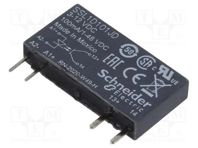 Relé: semicondutores, Ucoma: 3÷12VDC, max.48VDC, .