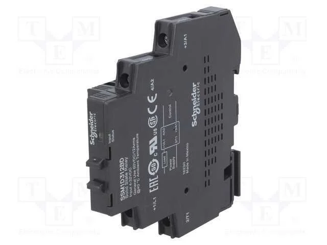 Relé: Semicondutores, Ucoma: 4÷32vdc, 12a, 1÷100vdc, Série: Ssm