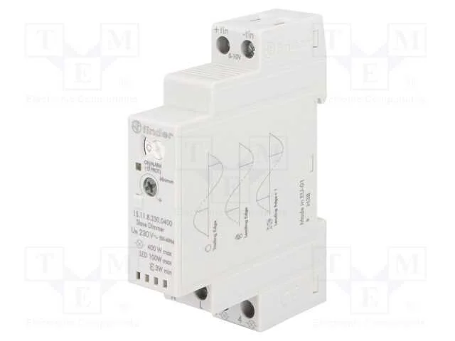 Relé: de instalação, com dimmer, para trilho DIN,.