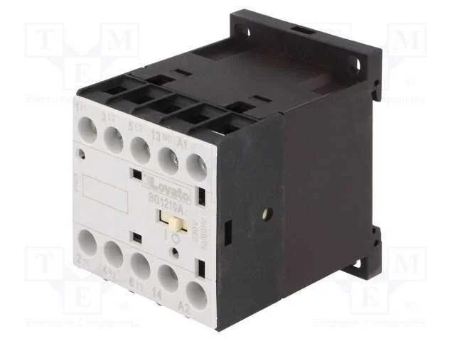 Contator: 3 Polos, No X3, Contatos Auxiliares: No, 230vac, 12a
