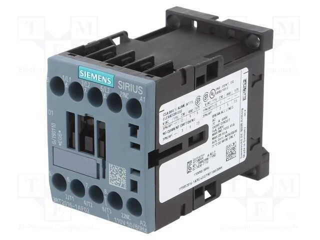 Contator: 3 Polos, No X3, Contatos Auxiliares: Nc, 110vac, 9a, 690v