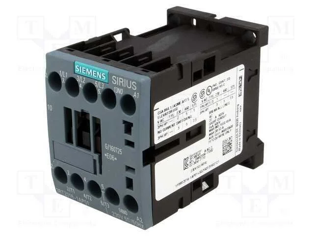 Contator: 3 Polos, No X3, Contatos Auxiliares: No, 230vac, 9a, 690v